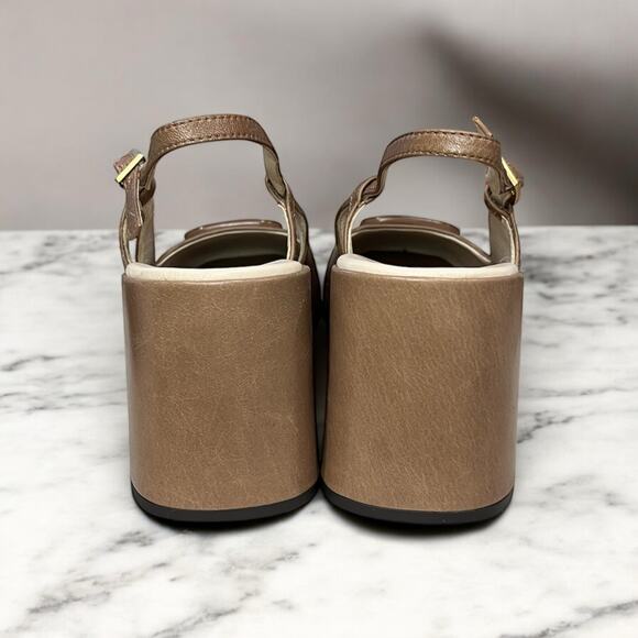 Tory Burch Georgia Slingback 70MM Pump Size 8M - Picture 7 of 11